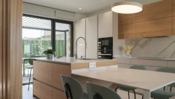 Cocina abierta al salón
