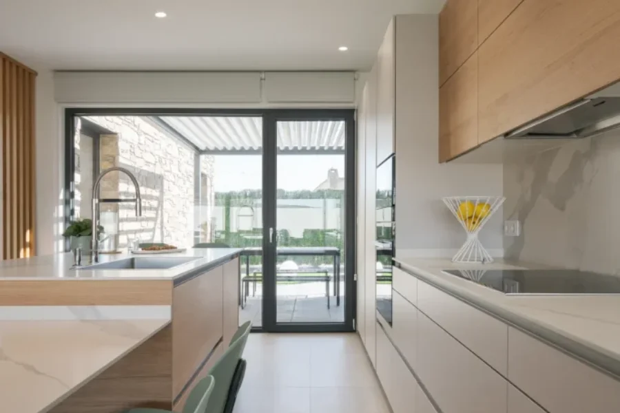 Cocina abierta al salón