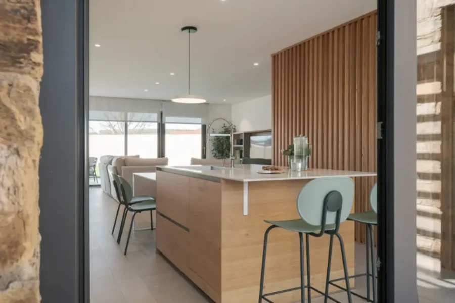 Cocina abierta al salón