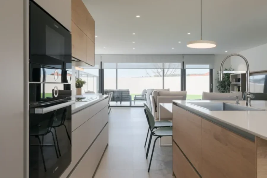 Cocina abierta al salón