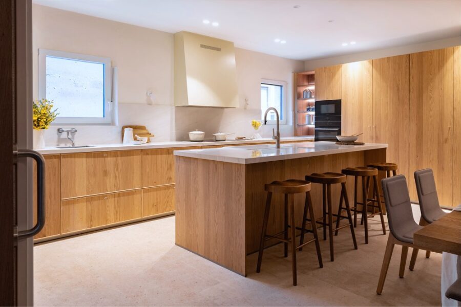 Cocina en madera en Casa Solana Cocina en madera en Casa Solana