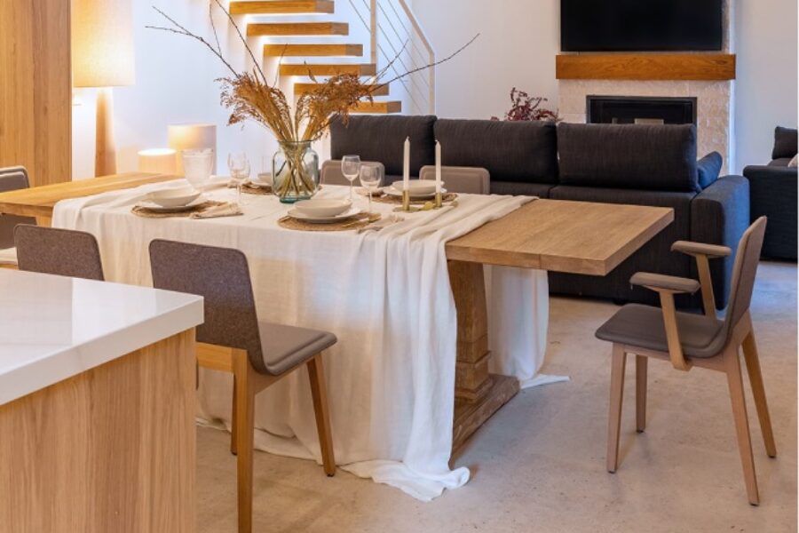 Cocina en madera en Casa Solana Cocina en madera en Casa Solana