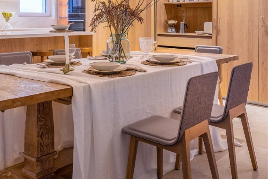Cocina en madera en Casa Solana Cocina en madera en Casa Solana