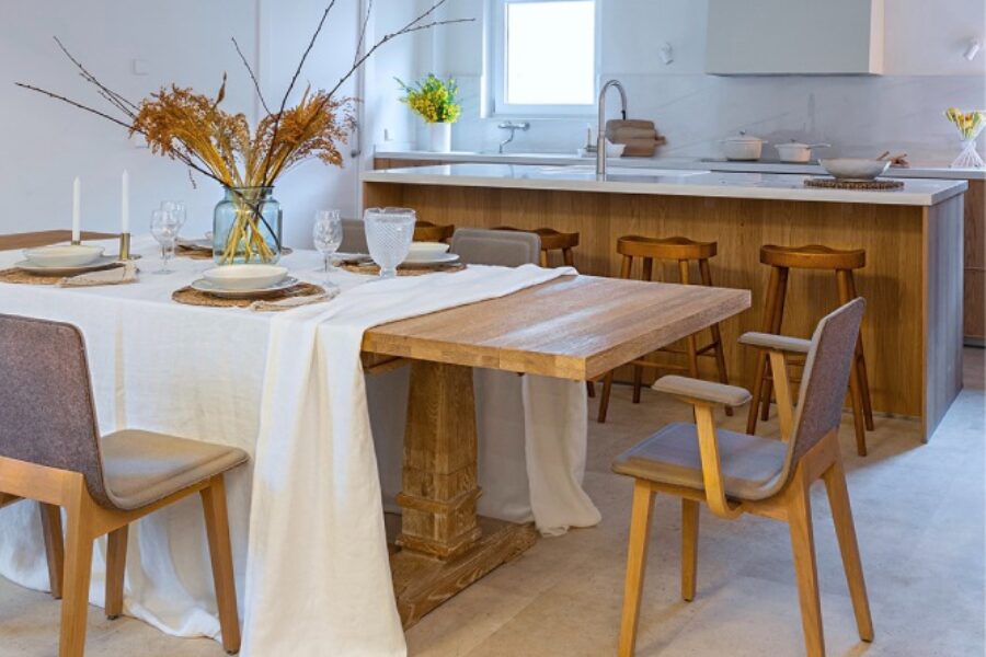 Cocina en madera en Casa Solana Cocina en madera en Casa Solana