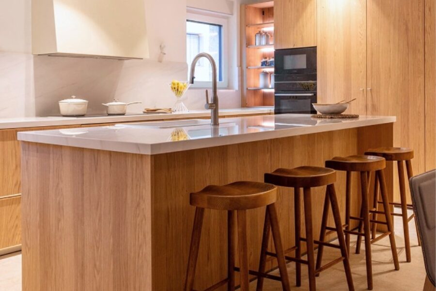 Cocina en madera en Casa Solana Cocina en madera en Casa Solana